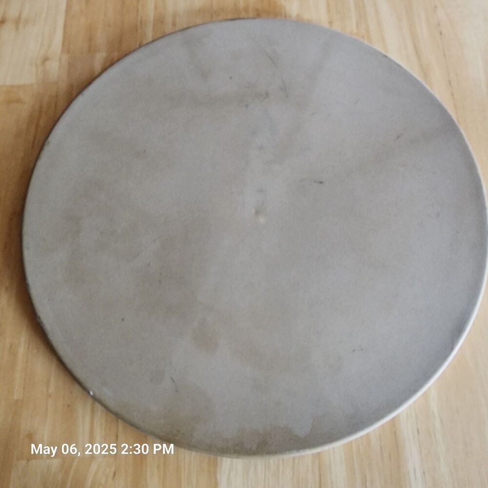 Pampered Chef 13” Round Pizza Stone Family Heritage Collection USA Made 098K